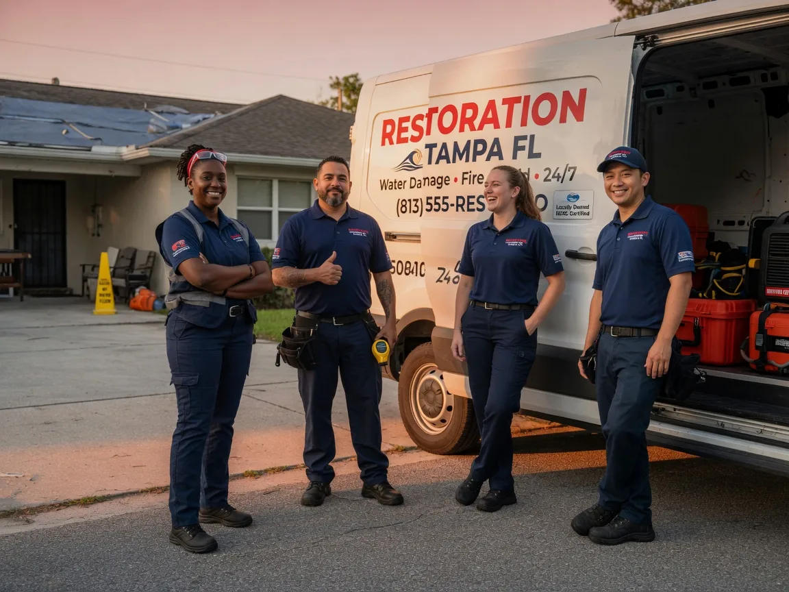 Water Damage Restoration company in Fayetteville, NC